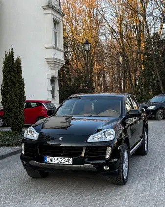 porsche cayenne Porsche Cayenne cena 57999 przebieg: 176000, rok produkcji 2007 z Siechnice